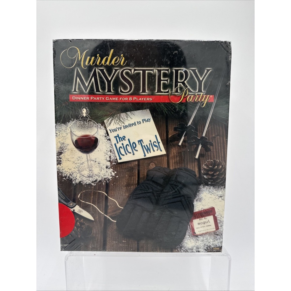 MURDER MYSTERY PARTY - THE ICICLE TWIST -‎ New And Sealed 2003 Y2K